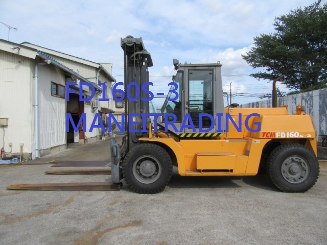 TCM FD160S-3 大型フォークリフト